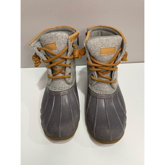 Sperry Unisex-Child Saltwater Wool Rain Boot Girl's Size 13M - Picture 2 of 6
